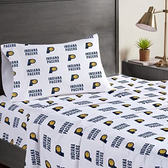 Pegasus Indiana Pacers Three-Piece Twin Sheet Set