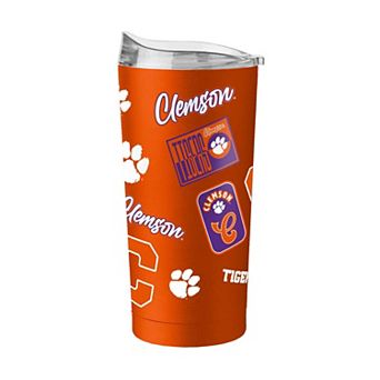 Logo Brands Clemson Tigers 20oz. Dreamweave Powder Coat Tumbler