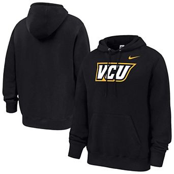 Men's Nike Black VCU Rams Club Fleece Hoodie