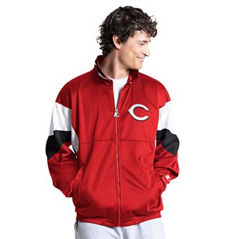 Men's Starter Red Cincinnati Reds Legacy Full-Zip Track Jacket
