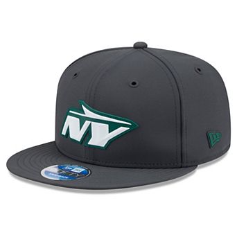 Men's New Era Charcoal New York Jets 2026 Sideline Cold Weather 9FIFTY Snapback Hat