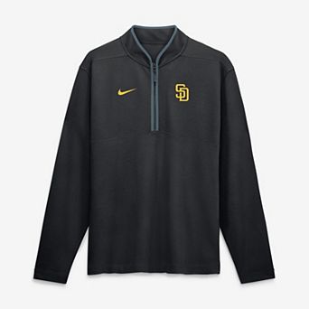 Men's Nike Black San Diego Padres Dri-FIT Victory Half-Zip Pullover