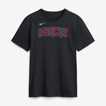 Men's Nike Black Arizona Diamondbacks Team Wordmark T-Shirt