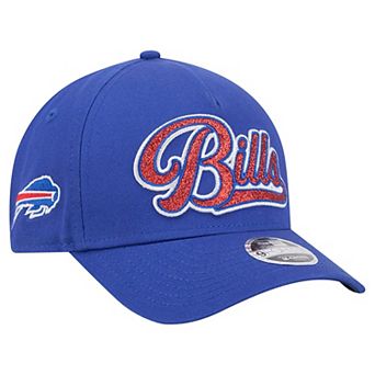 Girls Youth New Era Royal Buffalo Bills Glitz 9FORTY A-Frame Adjustable Hat