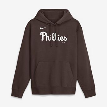 Men's Nike Brown Philadelphia Phillies Core Cinder Club Fleece Hoodie