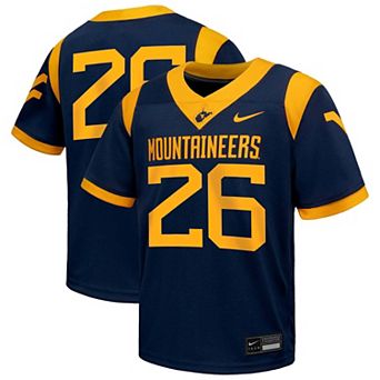 Preschool Nike Navy West Virginia Mountaineers Replica Football Jersey