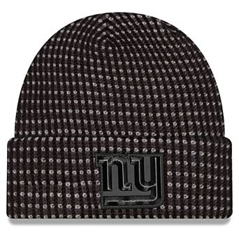 Men's New Era Black New York Giants 2026 Sideline Cold Weather Cuffed Knit Hat