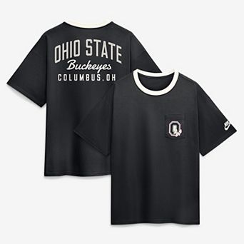 Men's Nike Black Ohio State Buckeyes Legacy Max90 Pocket T-Shirt