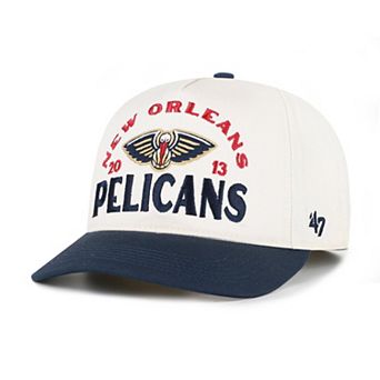 Men's '47 Natural New Orleans Pelicans Arcitext Hitch Adjustable Hat