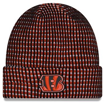 Men's New Era Orange Cincinnati Bengals 2026 Sideline Cold Weather Cuffed Knit Hat