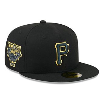 Men's New Era Black Pittsburgh Pirates Color Pop 59FIFTY Fitted Hat