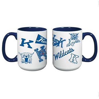 Indigo Falls Kentucky Wildcats Core College Vintage Medley Two-Pack Mug Set