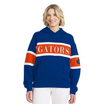 Women's WEAR by Erin Andrews Royal Florida Gators Colorblock Hoodie