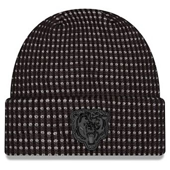 Men's New Era Black Chicago Bears 2026 Sideline Cold Weather Cuffed Knit Hat