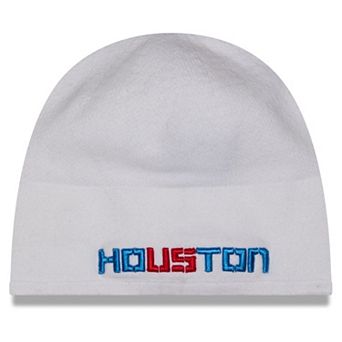 Men's New Era White Houston Texans 2026 Rivalries Collection Sport Knit Hat