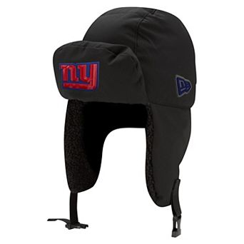 Men's New Era Charcoal New York Giants 2026 Sideline Cold Weather Trapper Hat