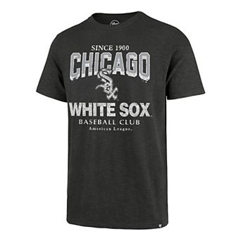 Men's '47 Charcoal Chicago White Sox Head On Scrum T-Shirt