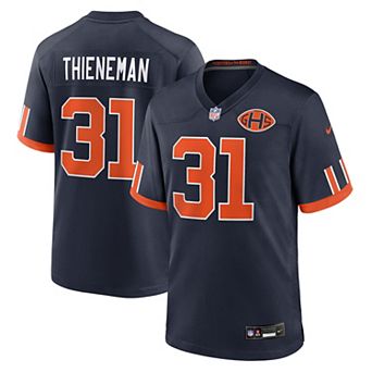 Men's Nike Dillon Thieneman Navy Chicago Bears 2026 Rivalries Collection Game Jersey