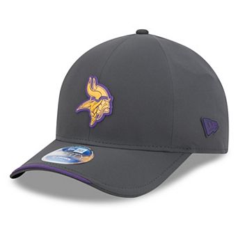 Men's New Era Charcoal Minnesota Vikings 2026 Sideline Cold Weather 9FORTY M-Crown Adjustable Hat