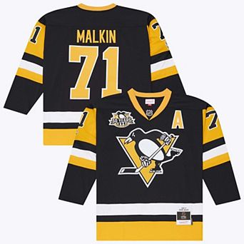 Men's Mitchell & Ness Evgeni Malkin Black Pittsburgh Penguins 2016/17 Power Play Jersey