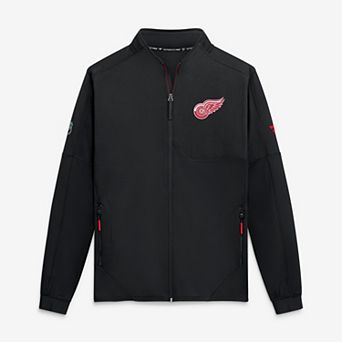 Men's Fanatics Black Detroit Red Wings Authentic Pro Rink Fleece Full-Zip Jacket