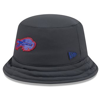 Men's New Era Charcoal Buffalo Bills 2026 Sideline Cold Weather Bucket Hat