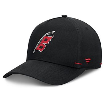 Men's Fanatics Black Carolina Hurricanes Alternate Authentic Pro Rink A-Frame Adjustable Hat