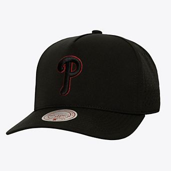 Men's Mitchell & Ness Black Philadelphia Phillies Perfect Pop Pro Snapback Hat
