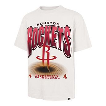 Men's '47 Cream Houston Rockets Team Flex Foundation T-Shirt