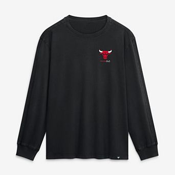 Men's Fanatics Black Chicago Bulls Coaching Time Long Sleeve T-Shirt