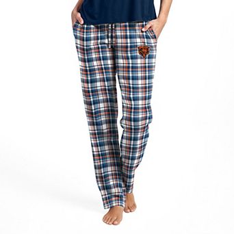 Women's Concepts Sport Navy Chicago Bears Medley Plaid Pants