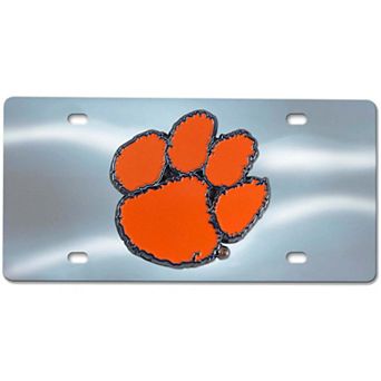Logo Brands Clemson Tigers Diecast License Plate