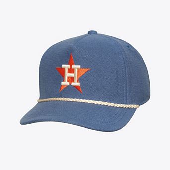 Men's Mitchell & Ness Navy Houston Astros Heritage Hues French Terry Snapback Hat