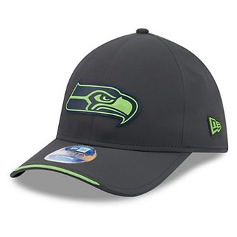 Men's New Era Charcoal Seattle Seahawks 2026 Sideline Cold Weather 9FORTY M-Crown Adjustable Hat