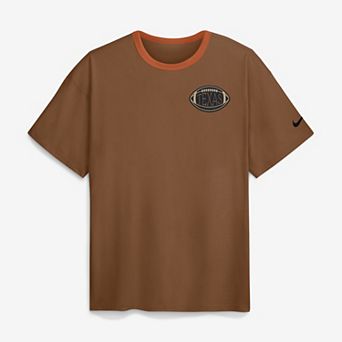 Men's Nike Brown Texas Longhorns Academic Patch Max90 T-Shirt