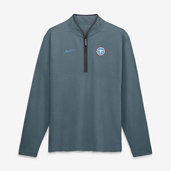 Men's Nike Anthracite Tennessee Titans Dri-FIT Victory Half-Zip Pullover