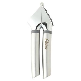 Oster Chadswyck 7.7 Inch Stainless Steel Garlic Press in Silver