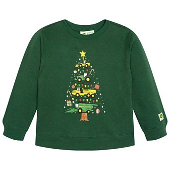 John Deere Holiday Fleece Pullover