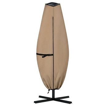 Pure Garden Large 11-ft. Solar Umbrella Cover