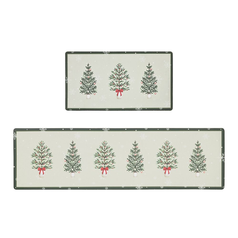 Laura Ashley Hollybrook Christmas Kitchen Mat