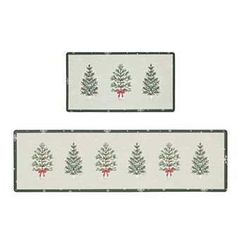 Laura Ashley Hollybrook Christmas Kitchen Mat