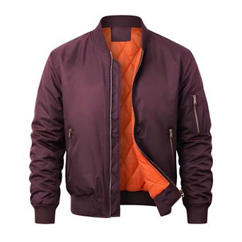 Men's Warm Winter Bomber Coat