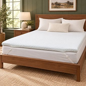 Madelinen® 2-inch Gel Memory Foam Mattress Topper