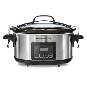 Hamilton Beach Stay or Go Programmable 6-qt Slow Cooker