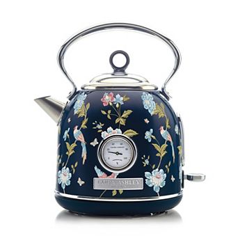 Laura Ashley Floral 1.7-Liter Dome Kettle with Temperature Gauge