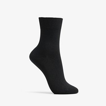 Women's Clarks® Wide Top Bamboo Quarter Socks