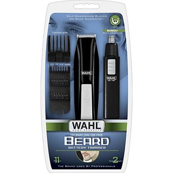 Wahl Cordless Beard, Ear, Nose & Brow Trimmer Grooming Kit