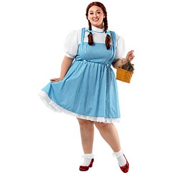 Women's Plus Size Wizard of Oz Dorothy Costume