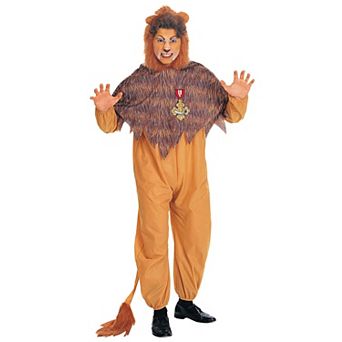 Men's Wizard of Oz Cowardly Lion Costume