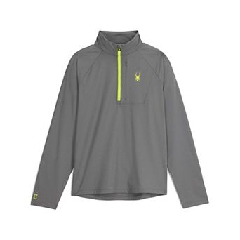 SPYDER Men's GridWeb Half Zip Fleece